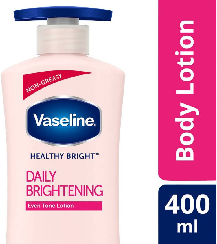 Vaseline Healthy Bright Daily Brightening Body Lotion Price in India