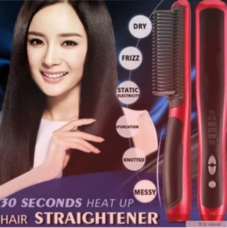FINCH Hair Straightener Comb for Women & Men ZX-015 Hair Straightener Brush Price in India