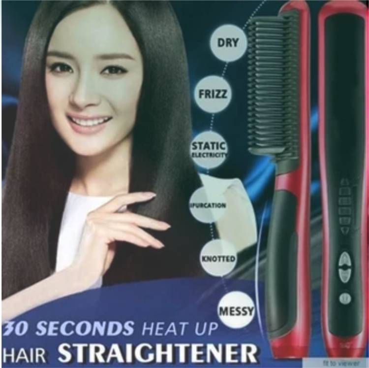 FINCH Hair Straightener Comb for Women & Men ZX-047 Hair Straightener Brush Price in India