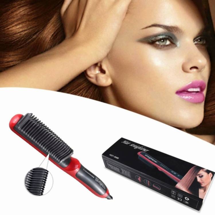 FINCH Hair Straightener Comb for Women & Men ZX-048 Hair Straightener Brush Price in India