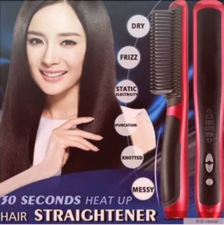 KANCHA HAIR STRAIGHTENER HQT-908A RED 022 Hair Straightener Brush Price in India