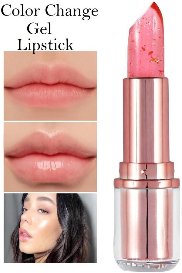 PSRO Moisturizing Color Change to Pink Gel Lipstick for girl & woman Price in India