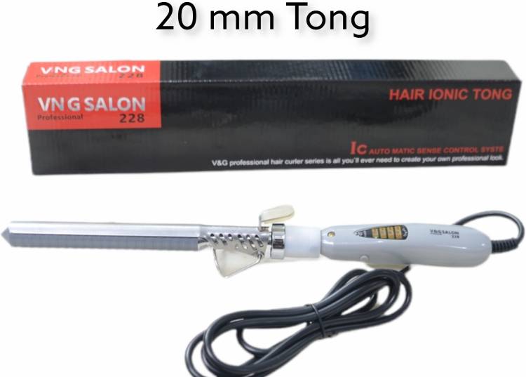VNG Womens Hair Curling Tong For Professional Hair Curling Ceramic Machine (20 mm) Electric Hair Curler Price in India