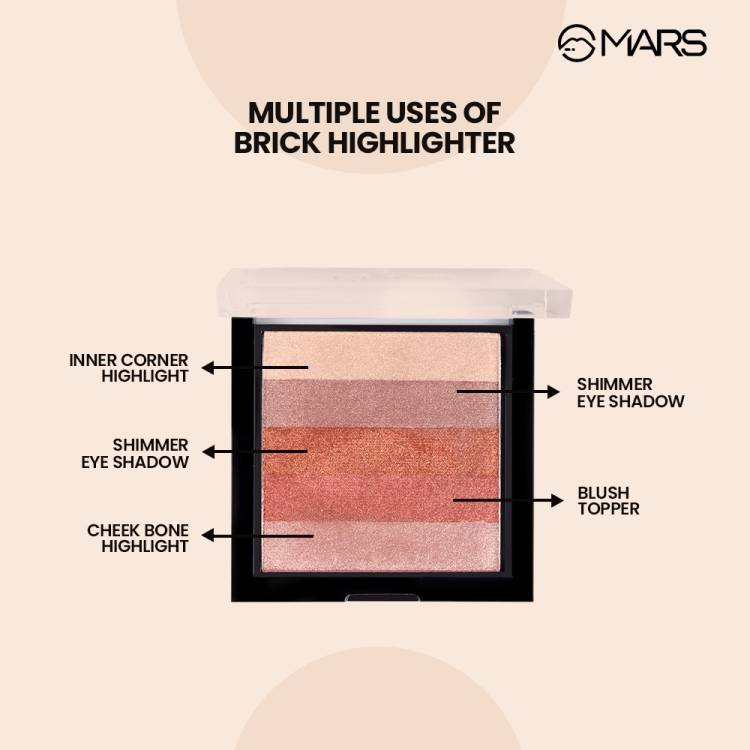 MARS Highlighter Blusher Brick Highlighter Price in India