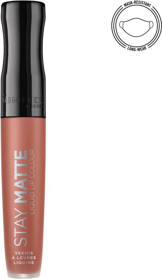 Rimmel London Stay Matte Liquid Lip Colour - Moca Price in India