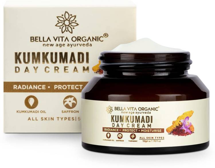 Bella vita organic Kumkumadi Day Face Cream to Naturally Brighten & Skin Nourishment Price in India
