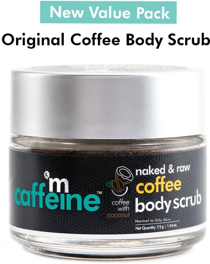 MCaffeine Exfoliating Coffee Body Scrub for Tan Removal & Soft-Smooth Skin - 100% Natural Scrub Price in India