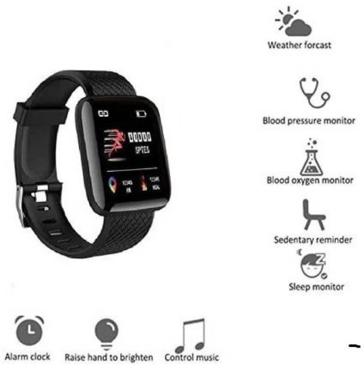 Ykarn Trades A200_ID116 ULTRA FITNESS BAND BULETOOTH BLACK ONLY (PACK OF 1) Smartwatch Price in India