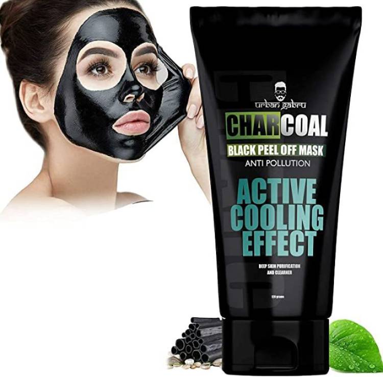 urbangabru Charcoal Peel Off Mask for Blachead and Whitehead Remover Price in India