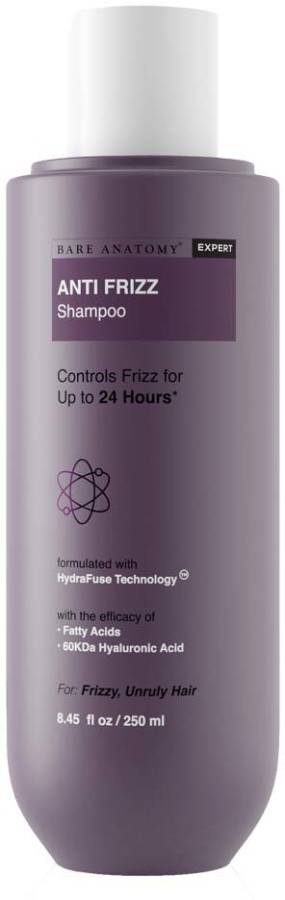 BARE ANATOMY Expert Anti-Frizz Shampoo Tames frizz for up to 24 hours For unruly, frizzy Hair Price in India