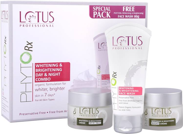 Lotus Professional PhytoRx Whitening & Brightening Skin Care Combo Price in India