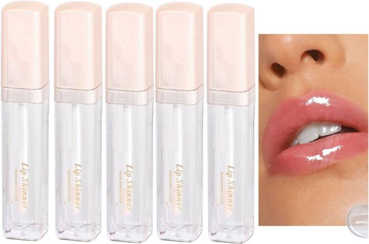 Latixmat Soft Shiny Lip Glossy Finish pack of 5 Price in India