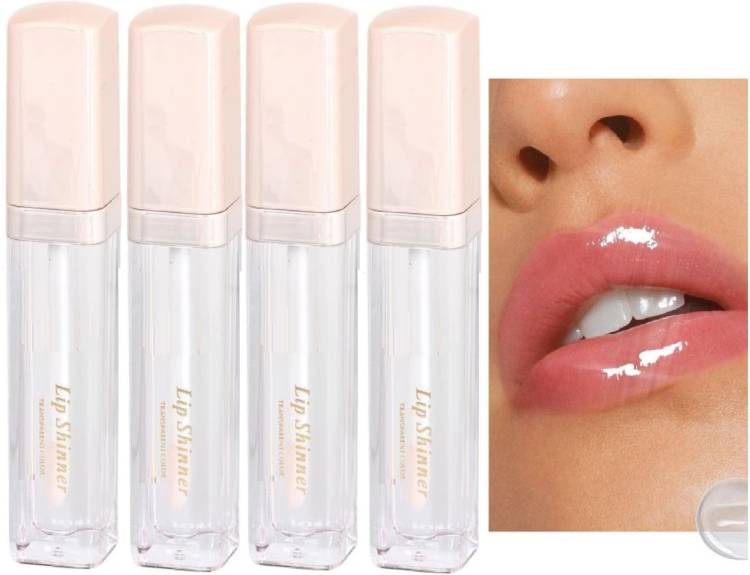 Latixmat Soft Shiny Lip Glossy Finish pack of 4 Price in India