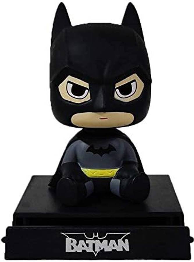 gtrp Batman Bobble Head Action Figure Head Stand with Mobile Holder for Car Dashboard