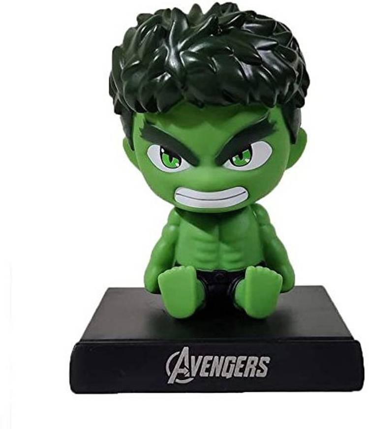 gtrp Hulk Bobble Head Action Figure with Mobile Holder for Car Dashboard