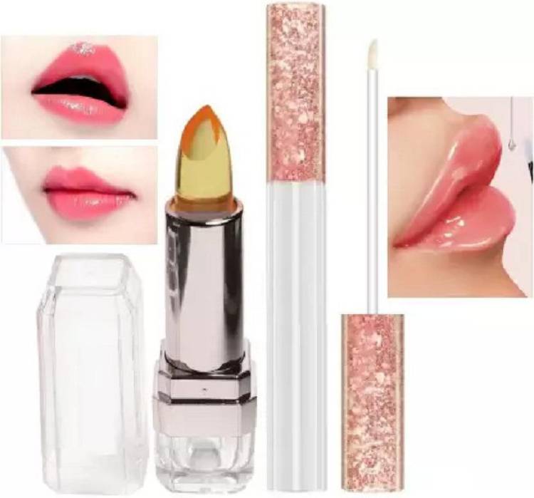 PSRO Lip Balm Warm Feeling Color Changing Jelly Lipstick Long Lasting Non-stick Price in India