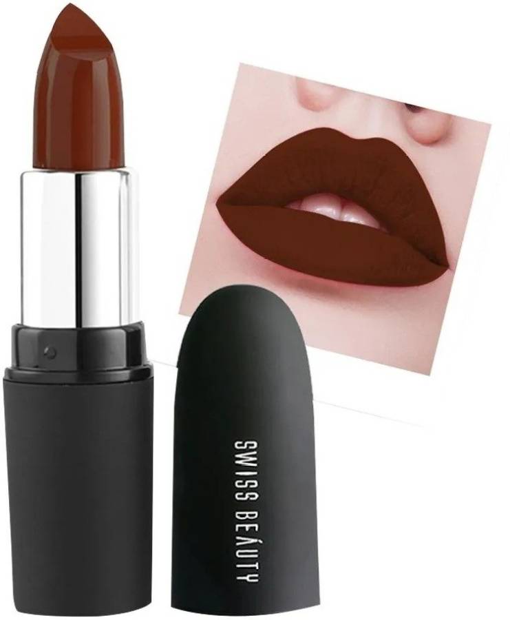 SWISS BEAUTY PURE MATTE LIPSTICK 227 COFFEE Set of --1 Price in India