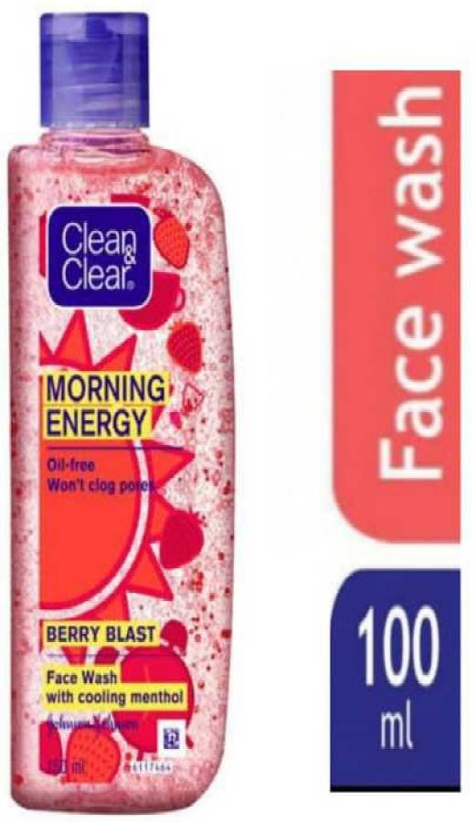 Clean & Clear Morning Energy Oil-Free Won't Clog Pores ## Pack Of 01 Face Wash Price in India