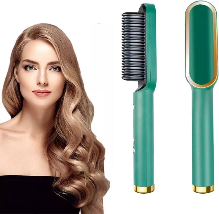 MARCRAZY Professional Hair Straightener with PTC Heating |Electric Hair  Comb Brush (HQT-909B) - Styling Tool for Men & Women - Salon Hair  Straightener Brush Price in India, Full Specifications & Offers |