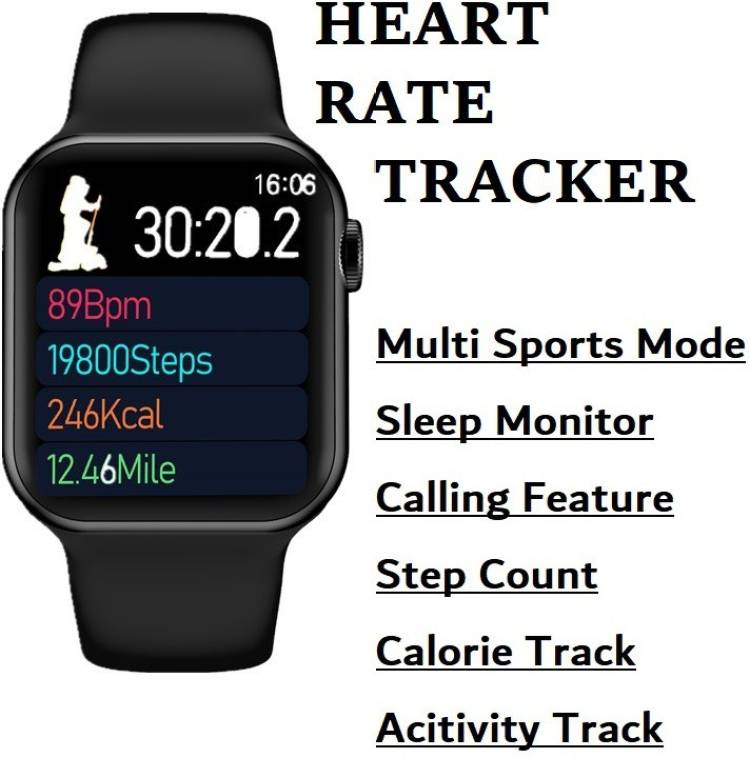 Bygaura M209_W26+ Digital Sleep Monitor, Fitness Track, Calling Feature Smart Watch Smartwatch Price in India