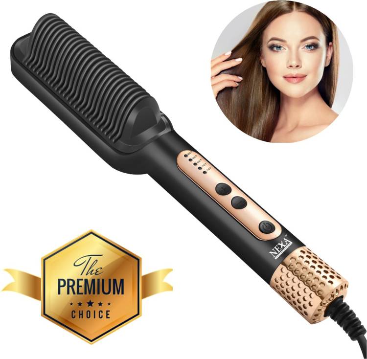 Abs Pro Hair Straightener Comb for Women & Men Hair Styler multicolor Straightener Brush Hair Straightener Price in India