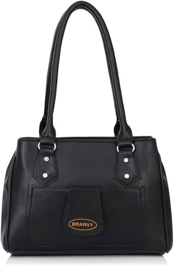 Women Black Shoulder Bag Price in India