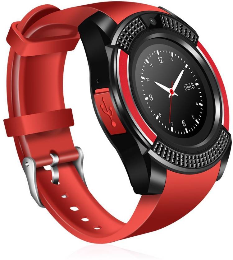 Life Like V8 Bluetooth With Sim & Tf Card Slot Smartwatch Price in India