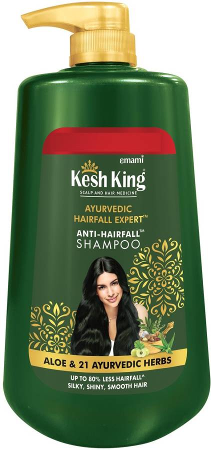 Kesh King Scalp and Hair Medicine Ayurvedic Hairfall Expert Anti-Hairfall Shampoo Price in India