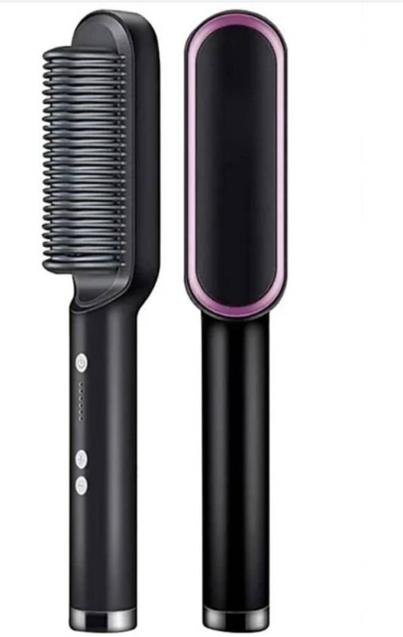 TOLERANCE HAIR BRUSH ELECTRIC (NOVA) AR PROFESSIONAL HAIR STAIGHTNING COMB R1 Hair Straightener Brush Price in India