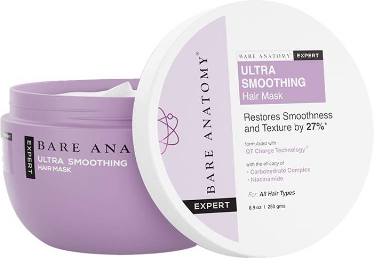 BARE ANATOMY Expert Ultra Smoothing Hair Mask Repairs & Strengthens damaged & dull hair Price in India