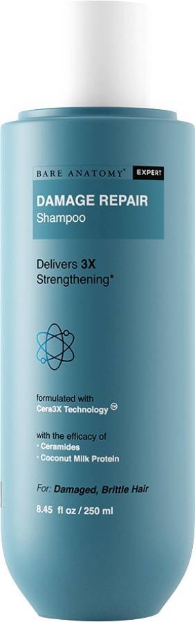 BARE ANATOMY Expert Damage Repair Shampoo Repairs & Strengthens Damaged, Brittle & Weak hair Price in India