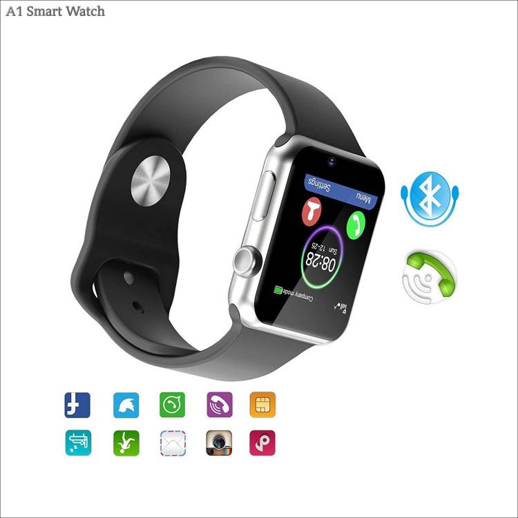 ShopSmart A1 Smart Watch - Mini Phone - Support Sim/Memory Card/Camera/Voice Calling Smartwatch Price in India