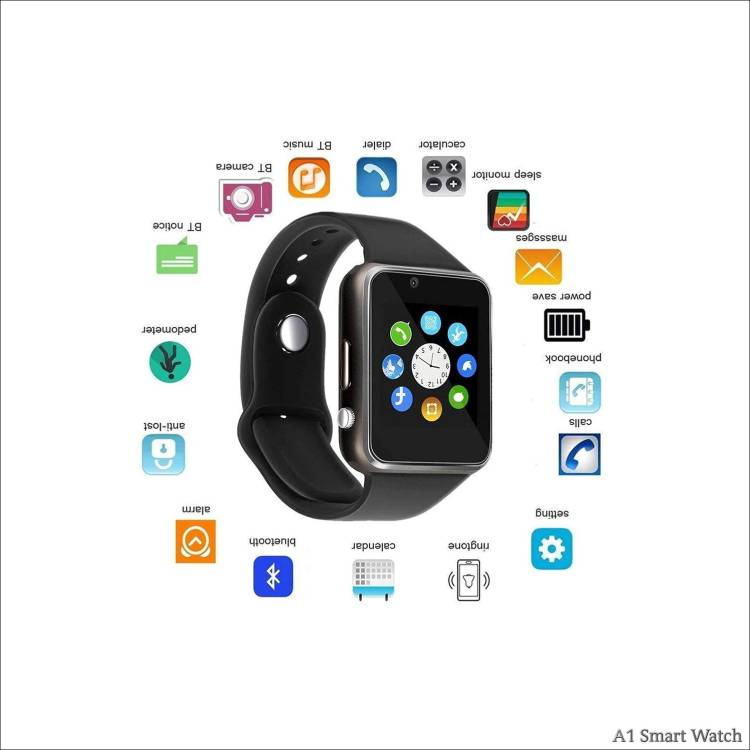 Correngo A1 Smart Watch - Support Voice Calling, Sim & Memory Card Smartwatch Price in India