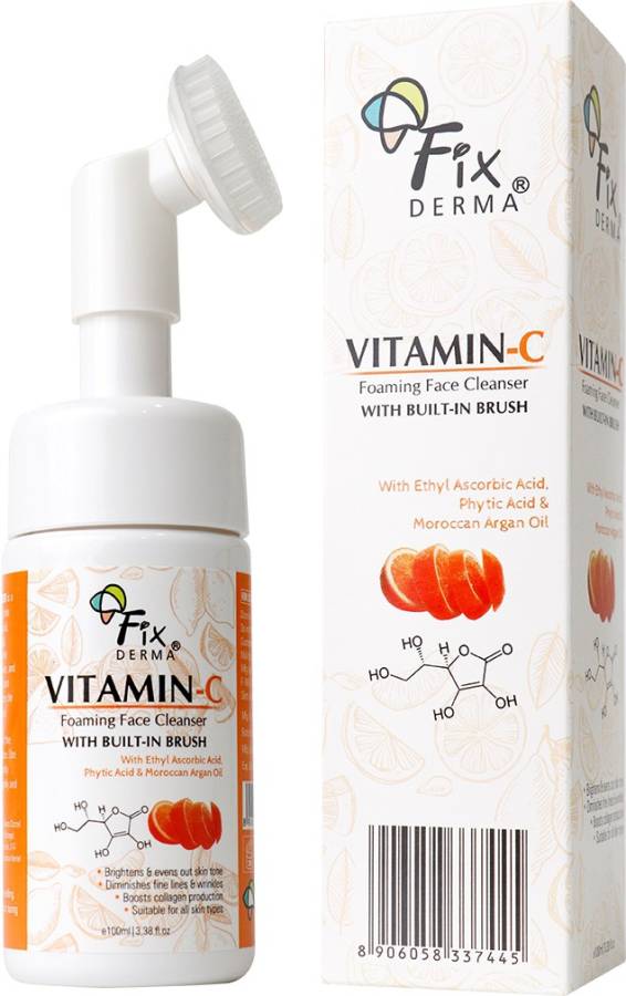 Fixderma Vitamin-C Foaming Face Cleanser 100ml Price in India