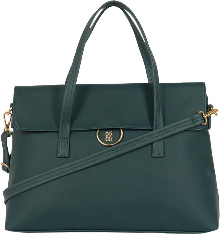 Women Green Hand-held Bag Price in India