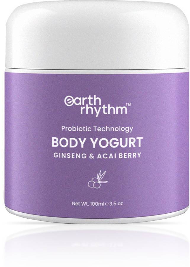 Earth Rhythm Ginseng & Acai Berry Body Yogurt, Moisturizes Skin – 100ml Price in India