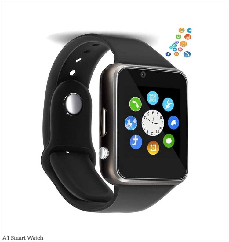 Correngo A1 Smart Watch - Mini Phone - Support Sim/Memory Card/Camera/Voice Calling Smartwatch Price in India