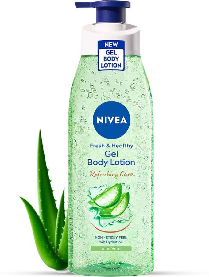 NIVEA Aloe Vera Gel Body lotion, 24H hydration, Non-Sticky & fast absorbing, Price in India