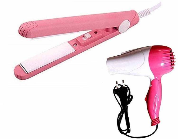 M2 ENTERPRISE Combo of Hair Dryer and Hair Straightener Mini Combo of Hair Dryer and Hair Straightener Mini Hair Styler Price in India