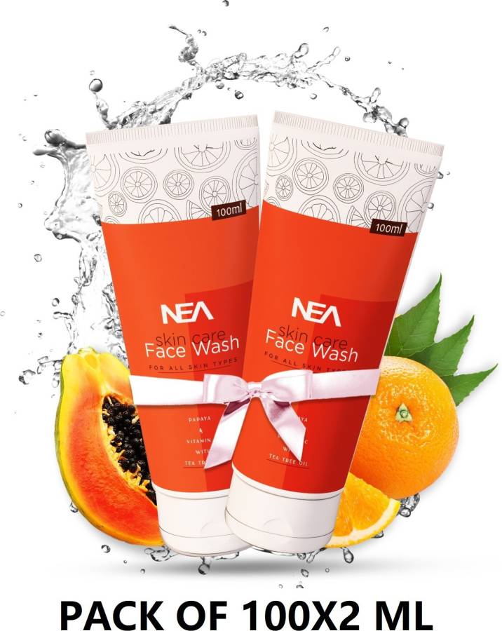 Nea Papaya, Vitamin C & Tea Tree Oil for Hydrating & Glowing Skin Face Wash Price in India