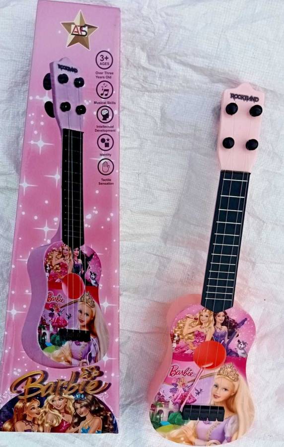 mayank & company 4-String Mini Guitar Toy (Print May Very)