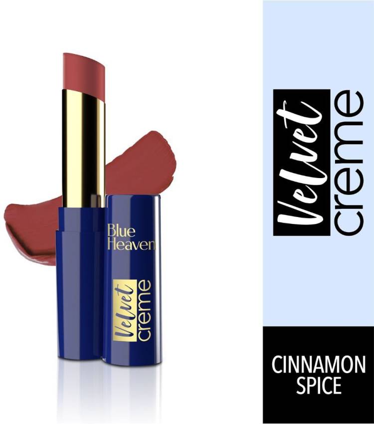 BLUE HEAVEN Velvet Creme Lipstick, Cinnamon Spice Price in India