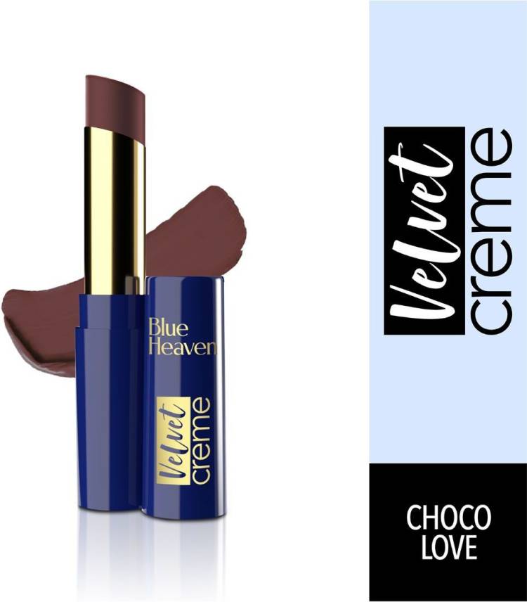 BLUE HEAVEN Velvet Creme Lipstick, Choco Love Price in India