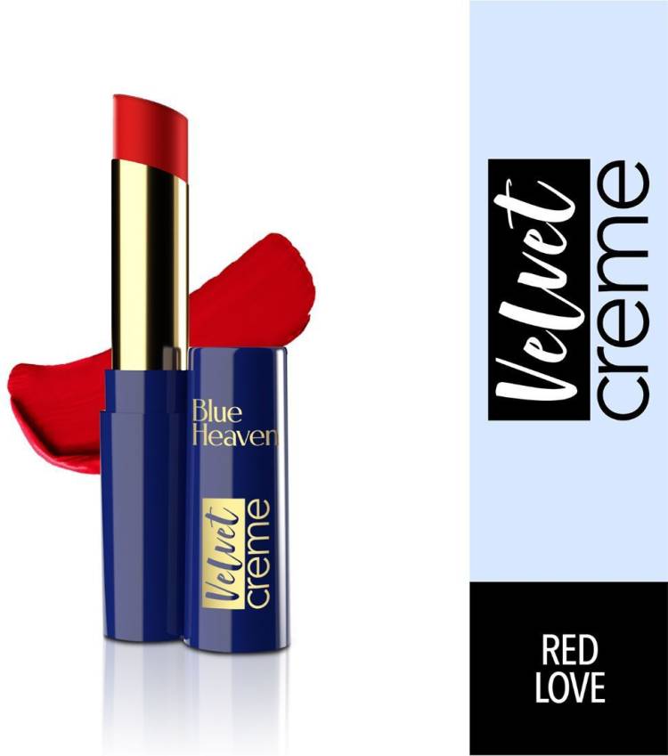 BLUE HEAVEN Velvet Creme Lipstick, Red love Price in India