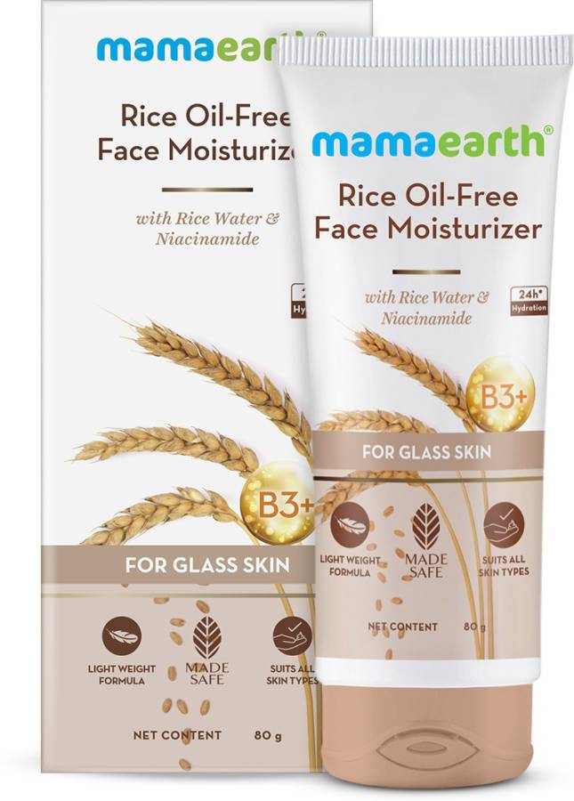 MamaEarth Rice Oil-Free Face Moisturizer, for Oily Skin, With Rice Water & Niacinamide Price in India