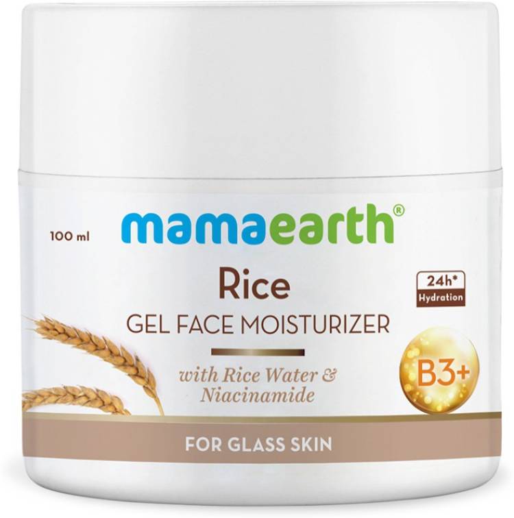 MamaEarth Rice Gel Face Moisturizer With Rice Water & Niacinamide for Glass Skin Price in India