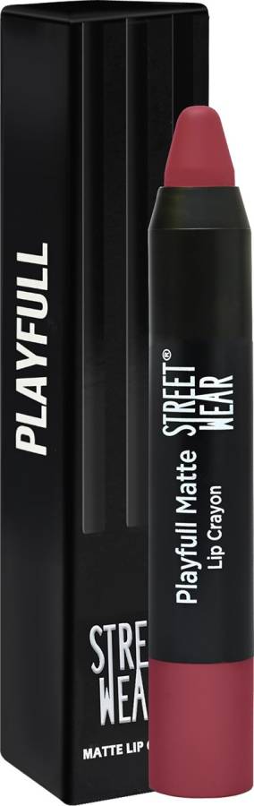 STREET WEAR Playfull Matte Lip Crayon Price in India