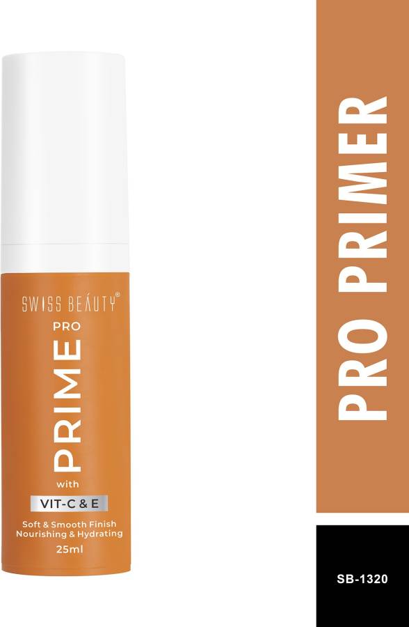 SWISS BEAUTY Prime Pro Primer  - 25 ml Price in India