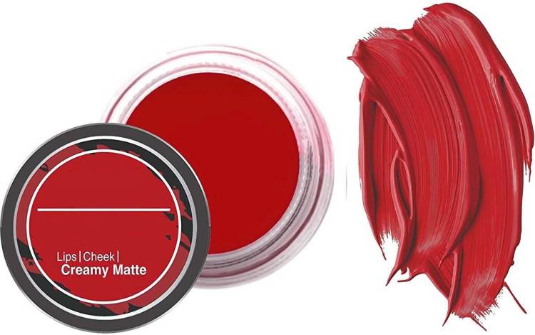 Latixmat red lip & cheek tint velvet matte finish multi use waterproof Lip Stain Price in India