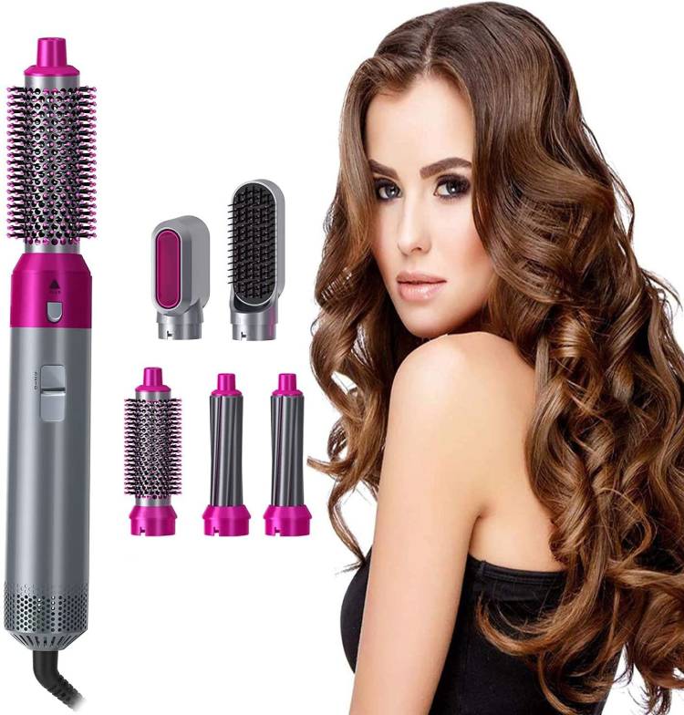 BM Tech 5 in 1 Hair Dryer Comb Supersonic Hair Dryer, with new fly away attachment Hair Dryer Price in India
